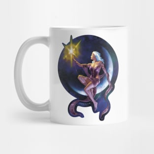 La Femme de la Lune Die Cut Mug